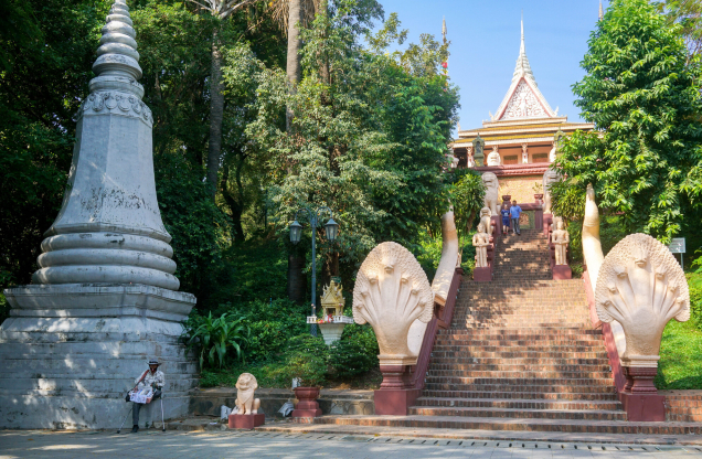 Wat Phnom Daun Penh Phnom Penh Cambodia image